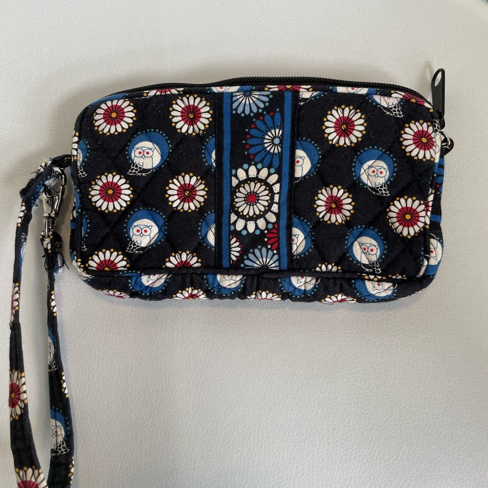 Vera Bradley OWLS wristlet. New, without tags.